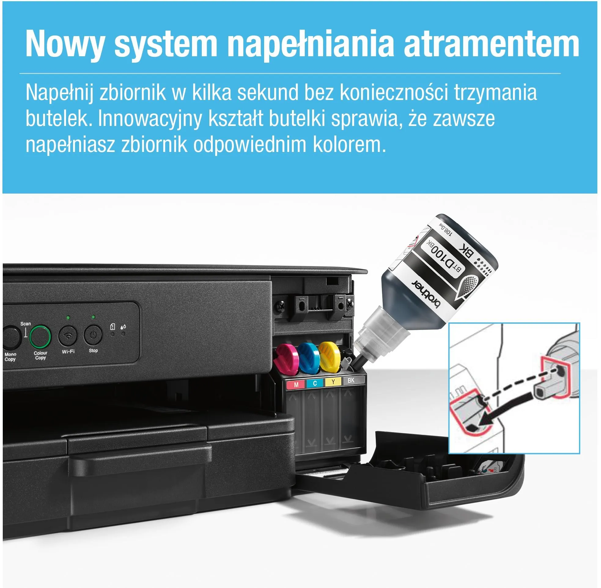 МФУ Brother InkBenefit DCP-T435W