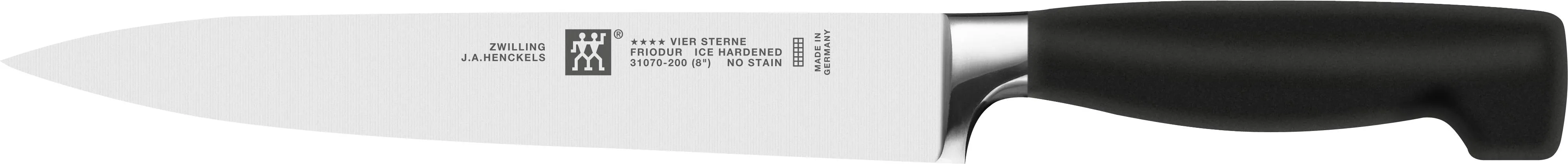 Набор ножей в самозатачивающемся блоке Zwilling Four Star Black 351450070
