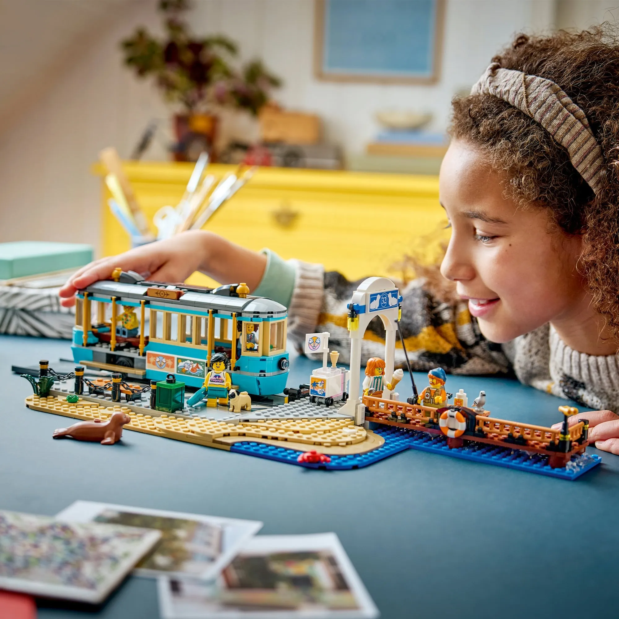 Конструктор LEGO City 60506 Трамвай у пляжа