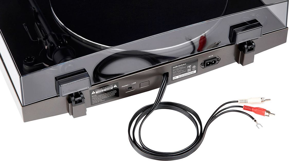 Виниловый проигрыватель Audio-Technica AT-LP2X grey
