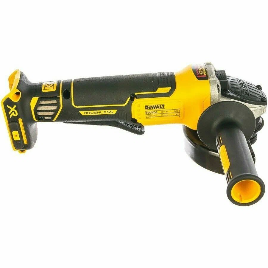 Аккумуляторная угловая шлифмашина DeWALT DCG406P2
