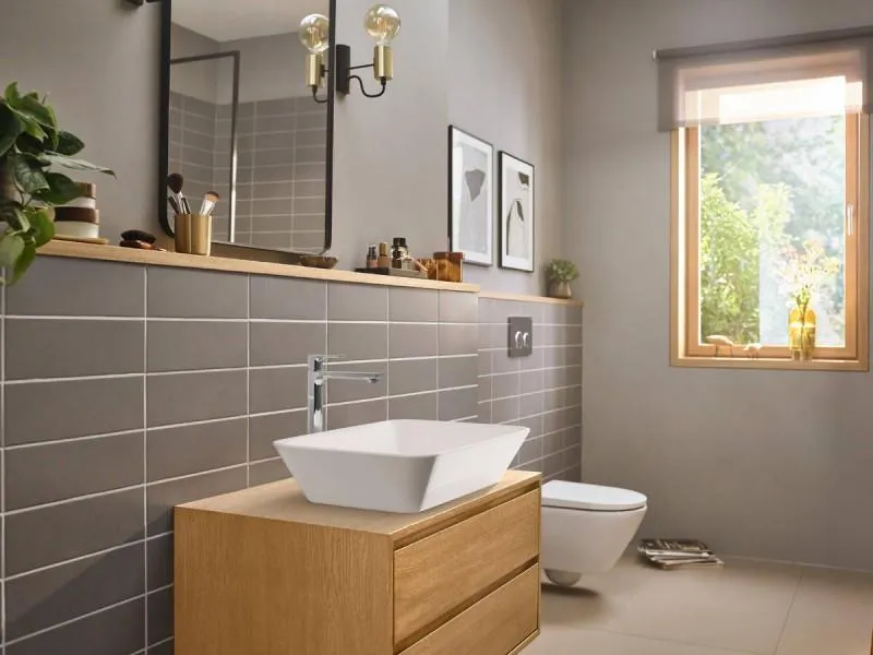 Смеситель для раковины Hansgrohe Rebris E 72583000, хром