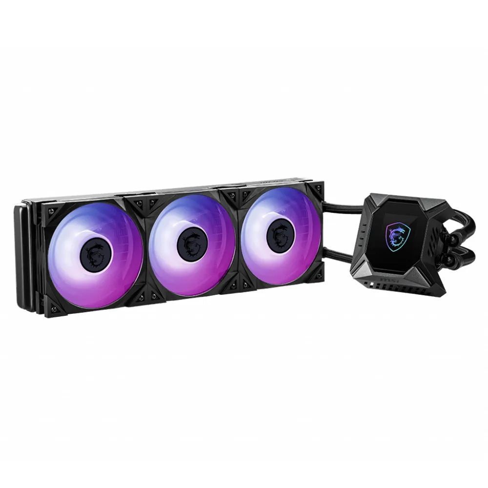 Система водяного охлаждения для процессора MSI MPG CoreLiquid K360, черный/ARGB