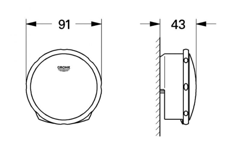 Комплект для заливки Grohe Talentofill Brushed Cool Sunrise 19952GN0