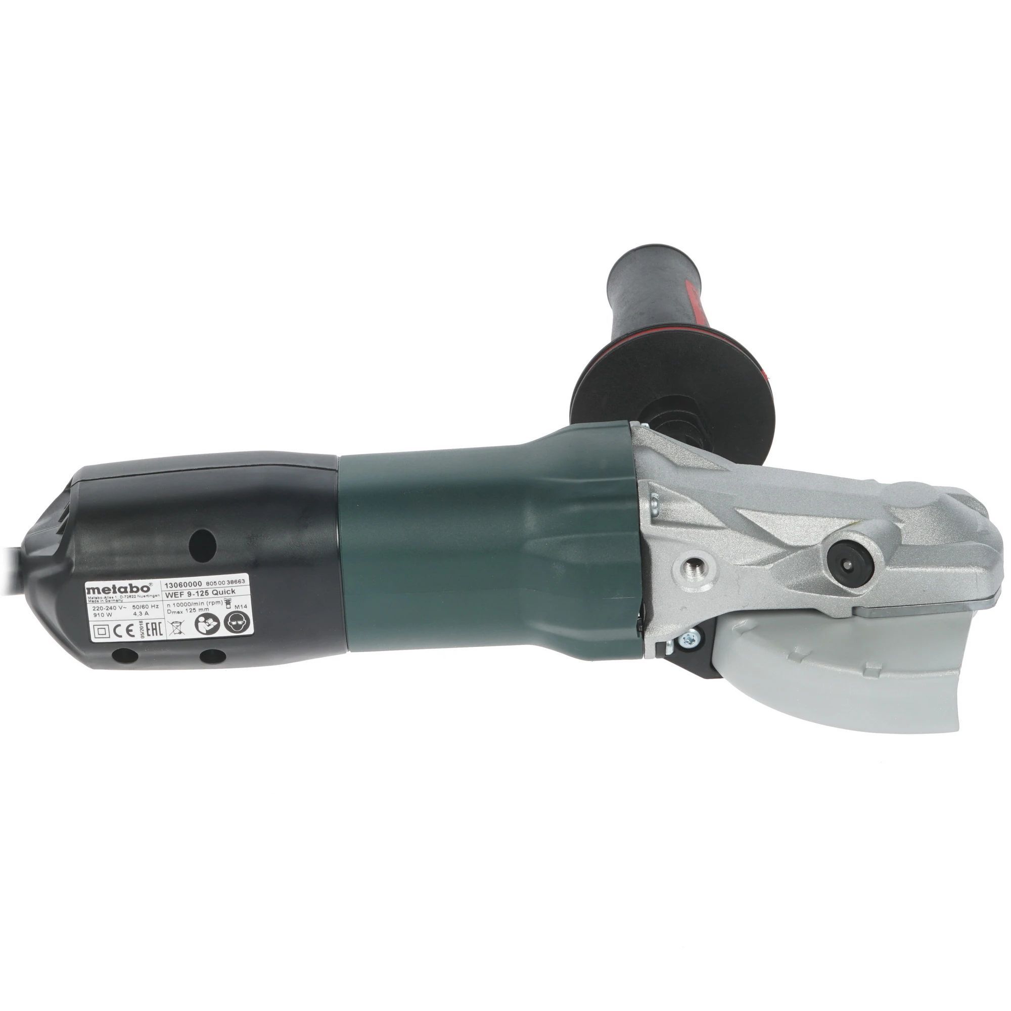 Угловая шлифмашина сетевого питания Metabo WEF 9-125 Quick 613060000 в коробке