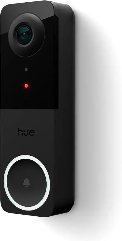 Проводной видеодверной звонок PHILIPS Hue Secure черный 929003816501