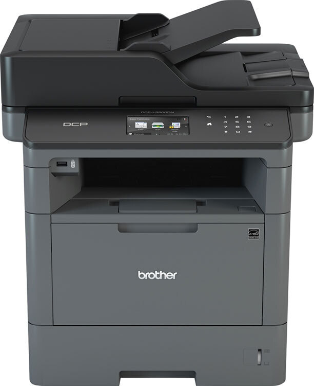 МФУ лазерное Brother DCP-L5500DN, ч/б, A4, серый