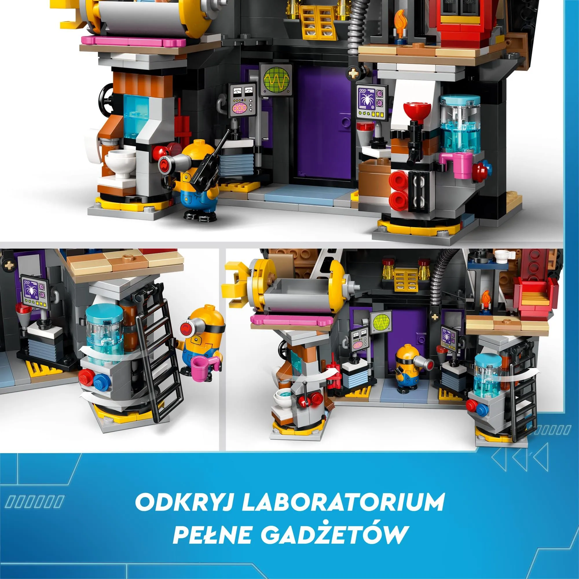 Конструктор LEGO Гадкий я 4 75583 Резиденция Гру и миньонов