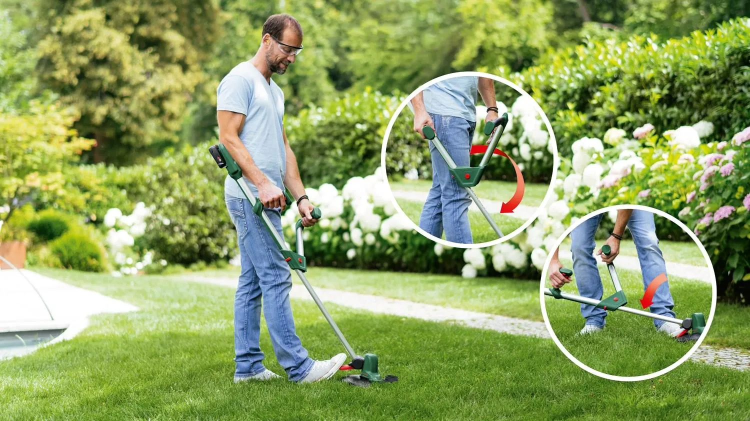 Аккумуляторный триммер Bosch UniversalGrassCut 18V-260 06008C1D05