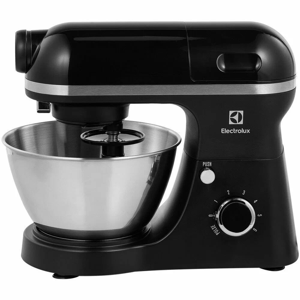 Кухонный комбайн Electrolux EKM 3700 (черный/серебристый)
