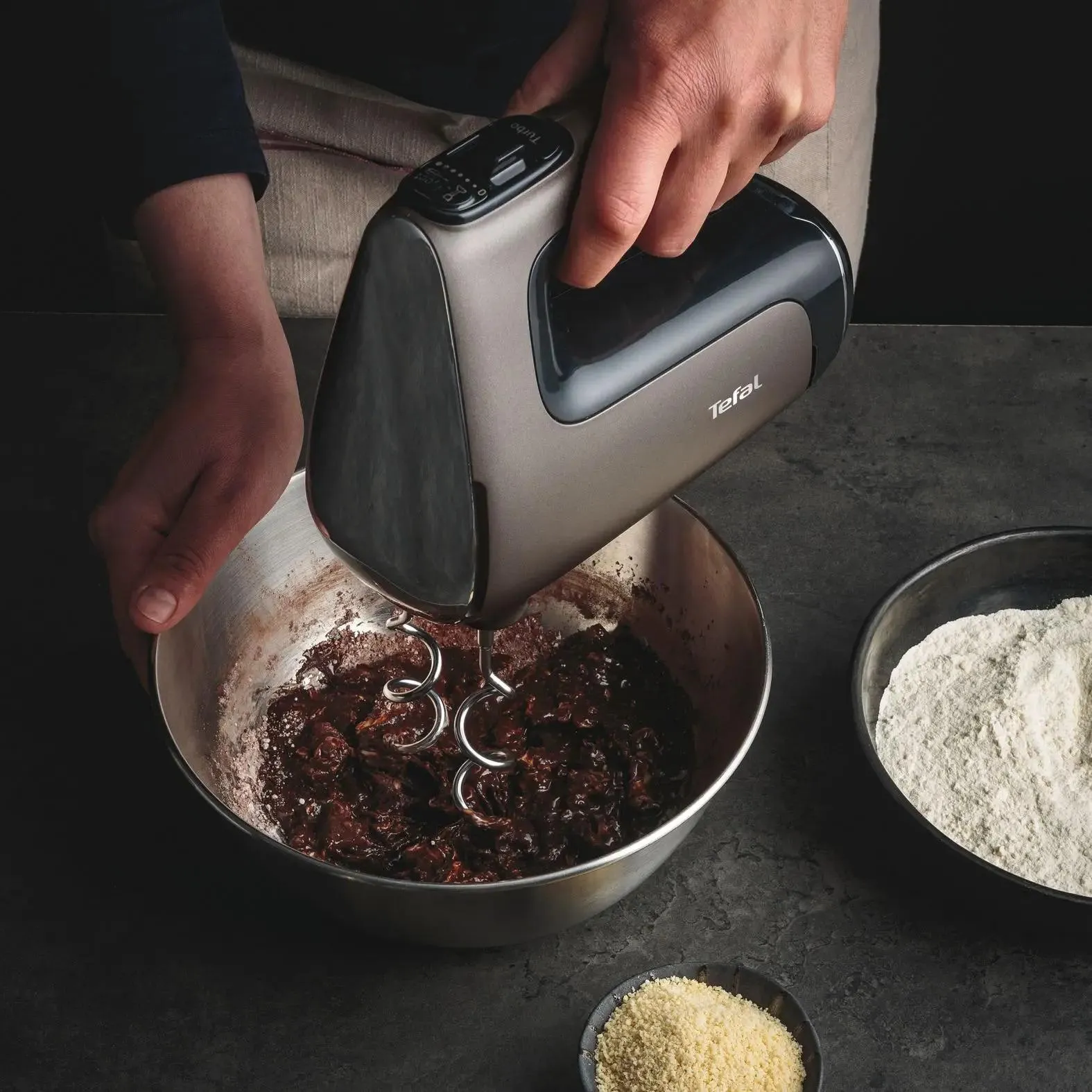 Миксер Tefal PowerMix Silence HT650E38