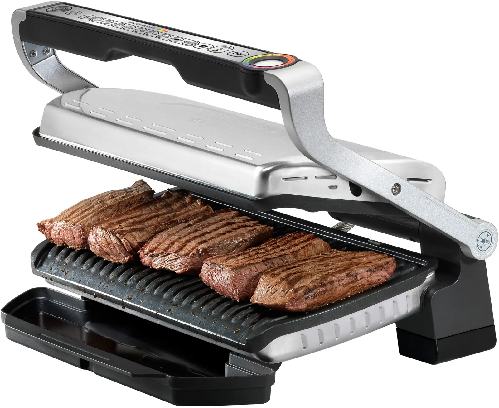 Электрический гриль Tefal OptiGrill+ XL GC724D12
