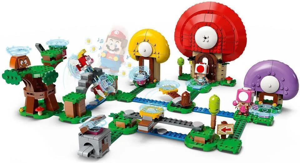 LEGO Super Mario 71368 Тoad ищет сокровища — набор расширения