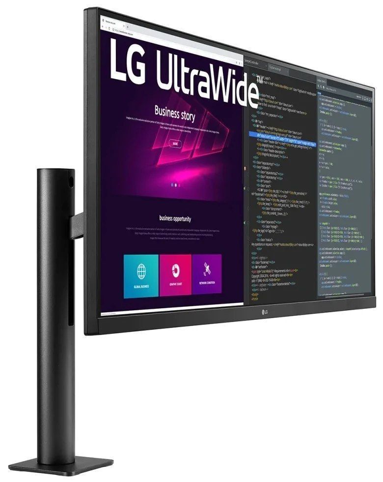 34" Монитор LG UltraWide 34WN780-B, 3440x1440, 75 Гц, IPS, черный