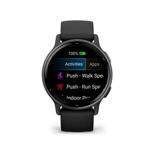 Часы Garmin Vivoactive 5 GPS Black Slate (010-02862-10)
