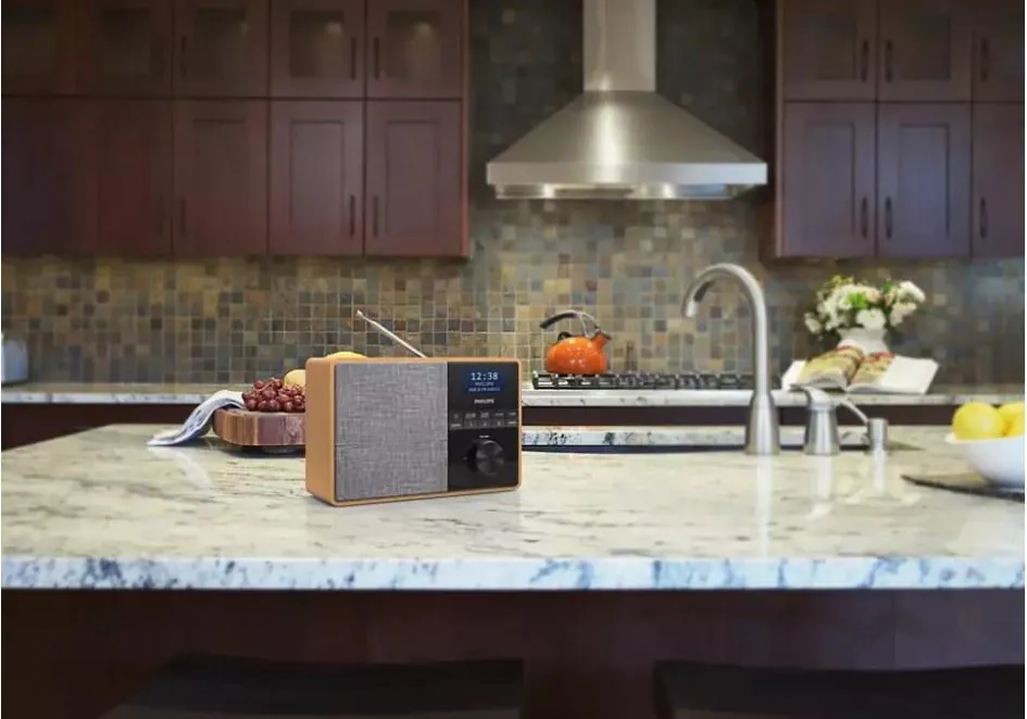 Радиобудильник PHILIPS TAR5505, серый