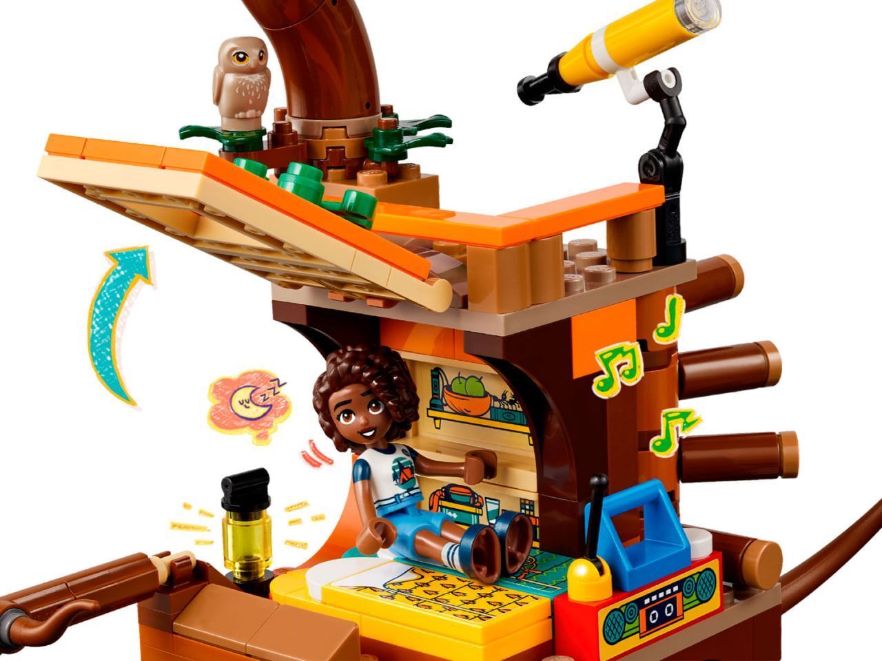 LEGO Friends 42631 Лагерь приключений: Домик на дереве