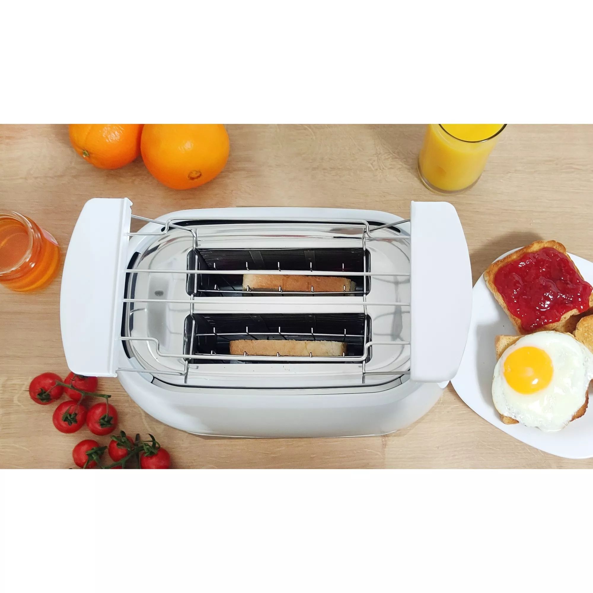 Тостер BLAUPUNKT TSS802WH 900 Вт, белый