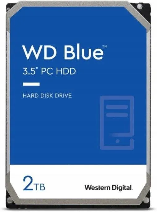 Жёсткий диск Western Digital Blue 3.5" 2 ТБ SATA III (WD20EARZ)
