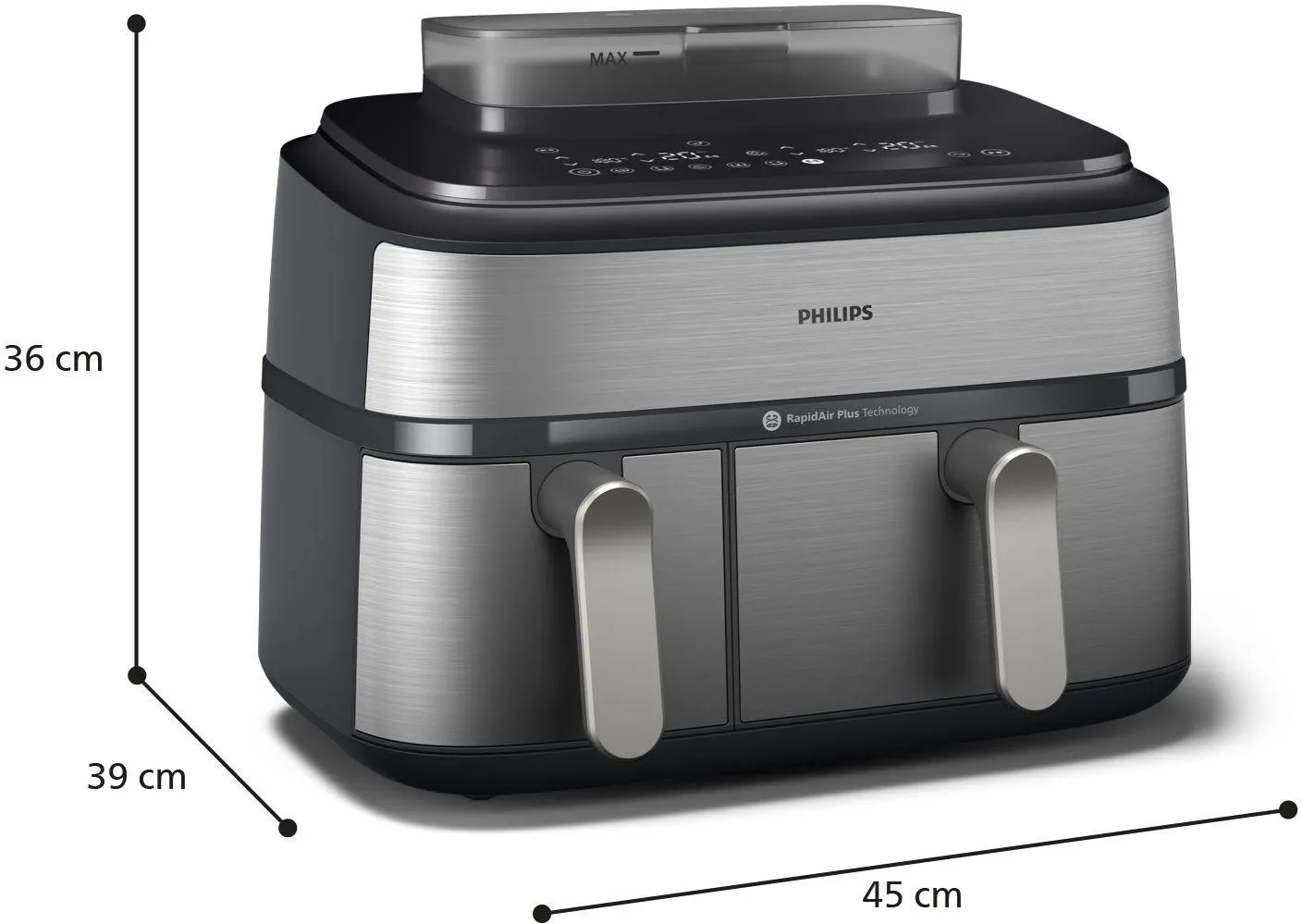 Фритюрница Philips Series 5000 Ovi Dual Basket NA555/00