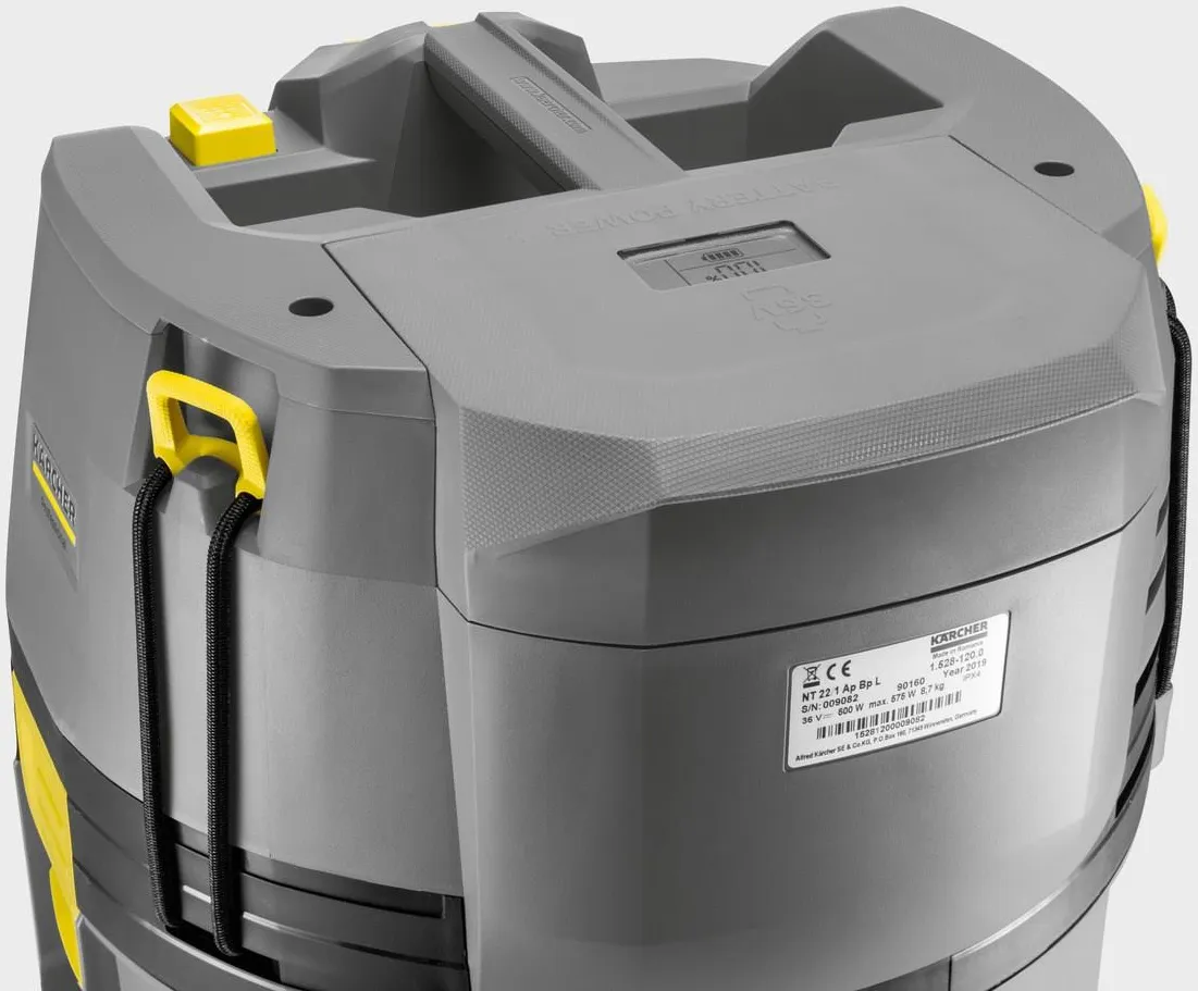 Аккумуляторный пылесос KARCHER NT 22/1 Ap Bp L 1.528-130.0