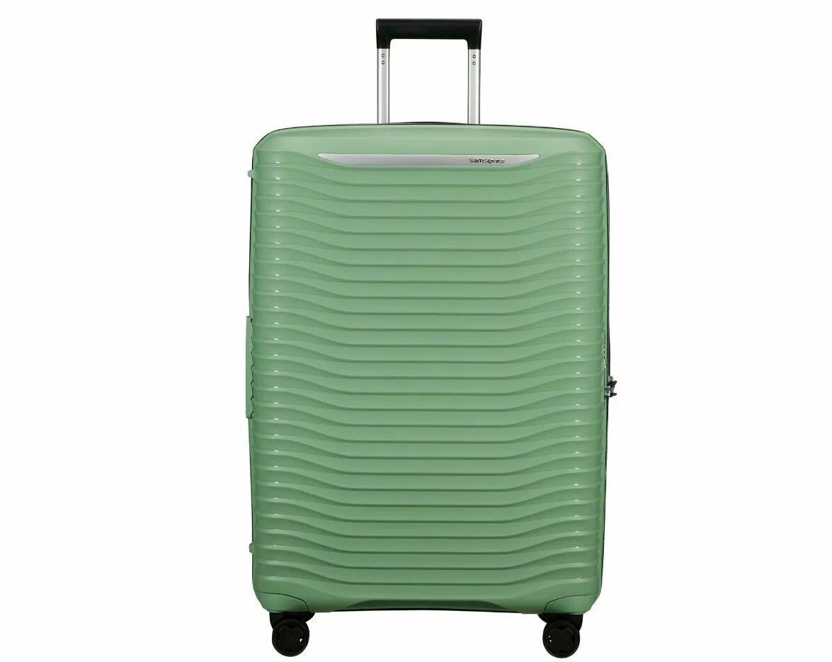 Чемодан Samsonite UpScape 75 см, 114 л, размер L, мятный