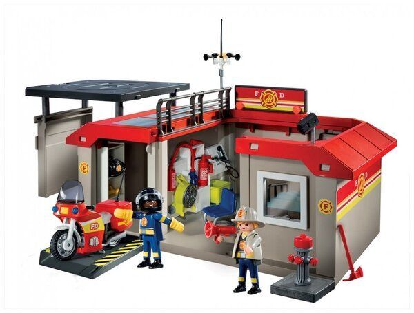 Playmobil City Action 5663 Пожарная станция, 62 дет.