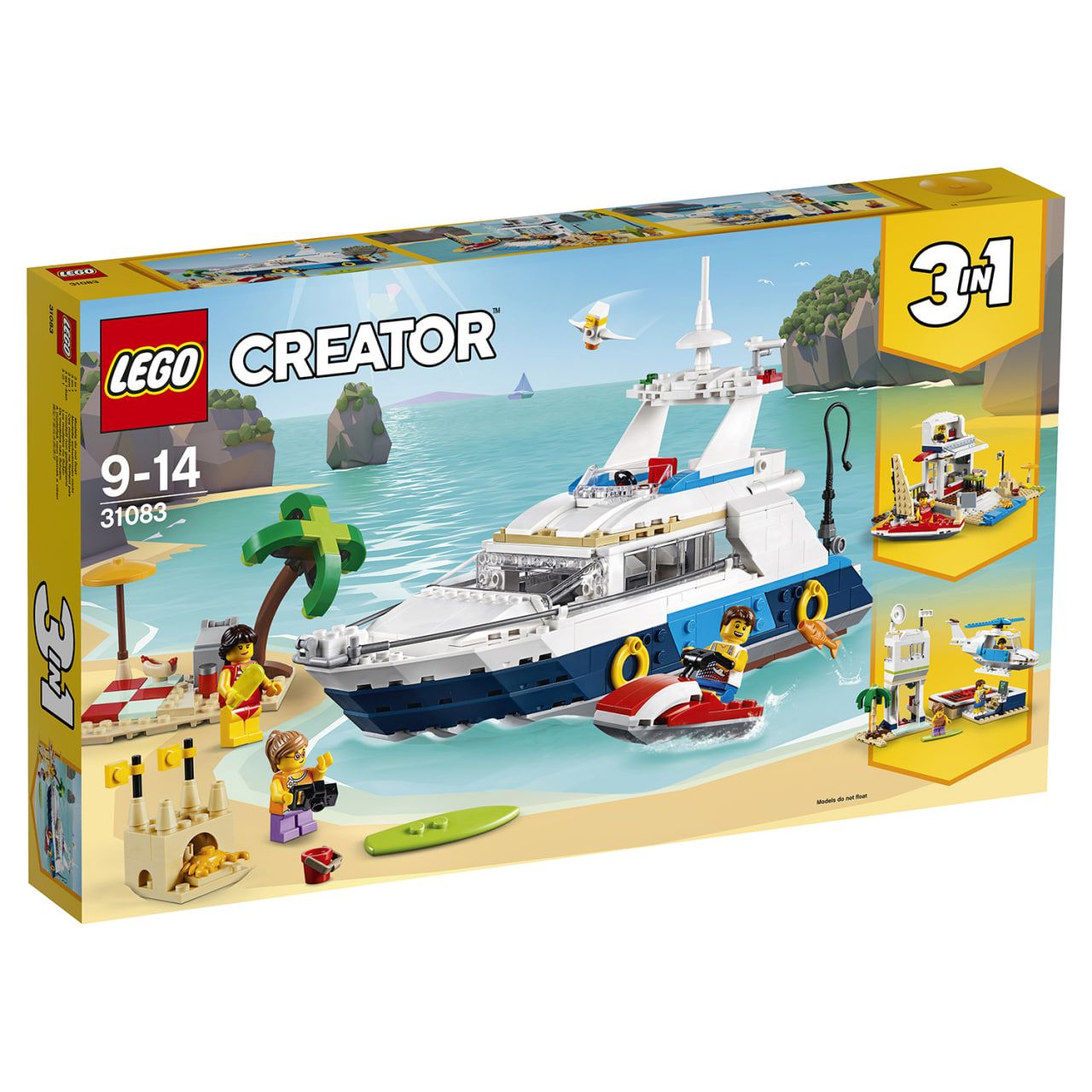 LEGO Creator 31083 Морские приключения, 597 дет.