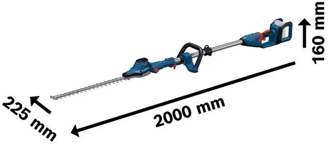 Аккумуляторный кусторез Bosch GHE 18V-50 FP Professional 06008D5100