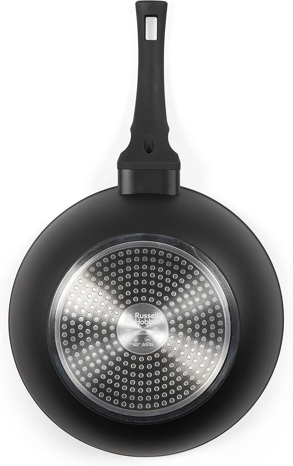 Глубокая сковорода-вок Russell Hobbs Crystaltech с антипригарным покрытием, 28 см (RH01856EU7)