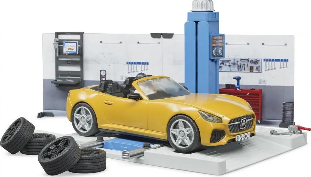 Автомастерская с механиком Bruder 62110