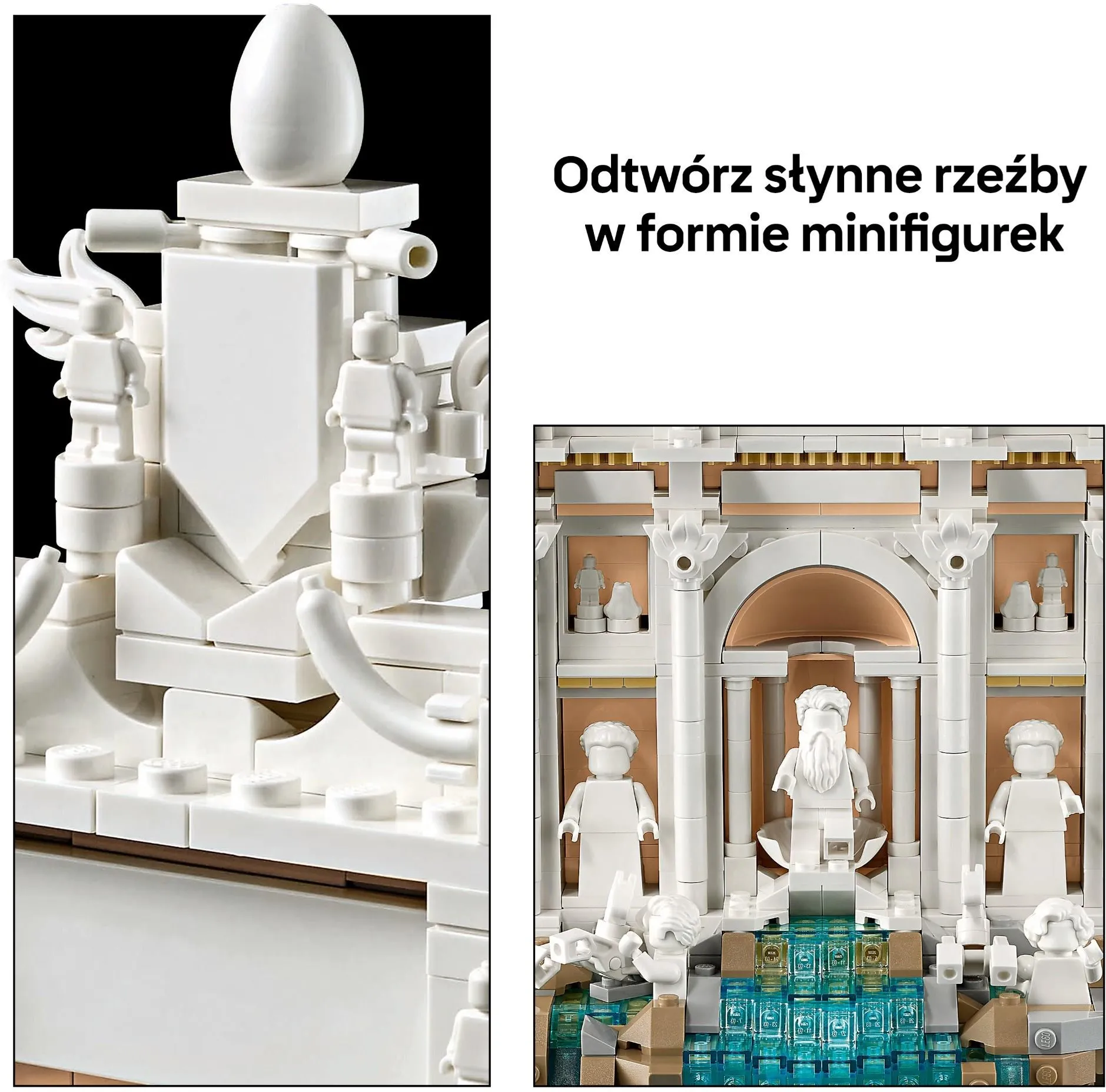 Конструктор LEGO Architecture 21062 Фонтан Треви