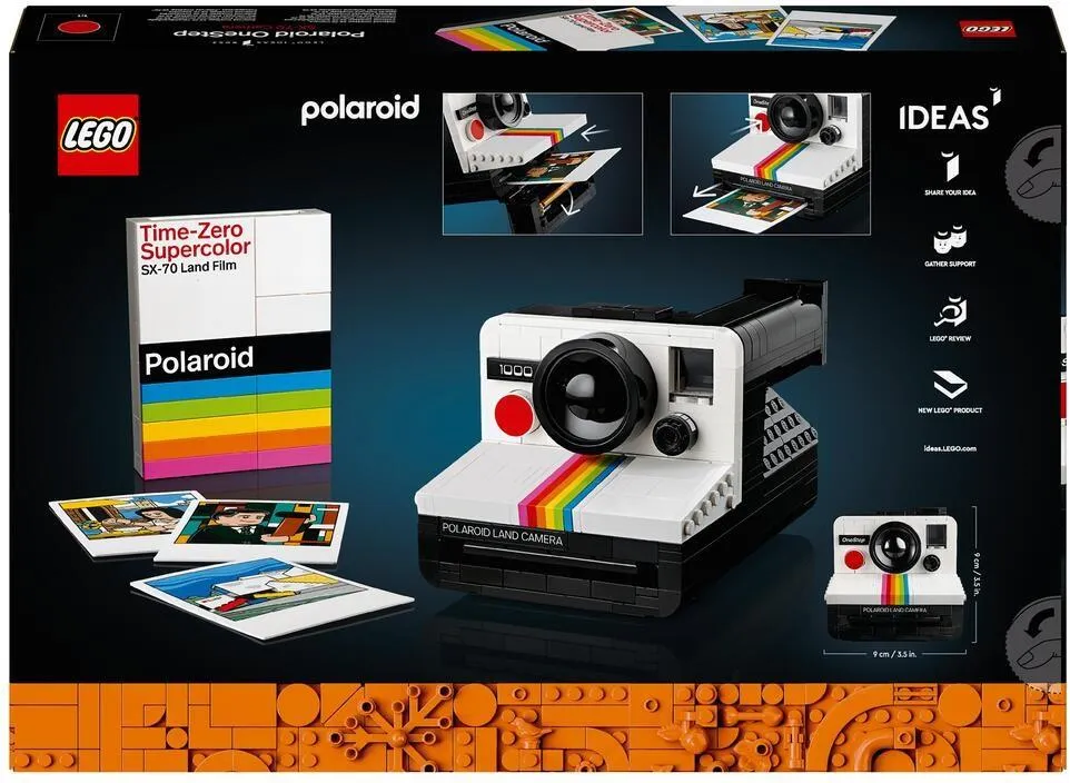 LEGO Ideas 21345 Фотоаппарат Polaroid OneStep SX-70