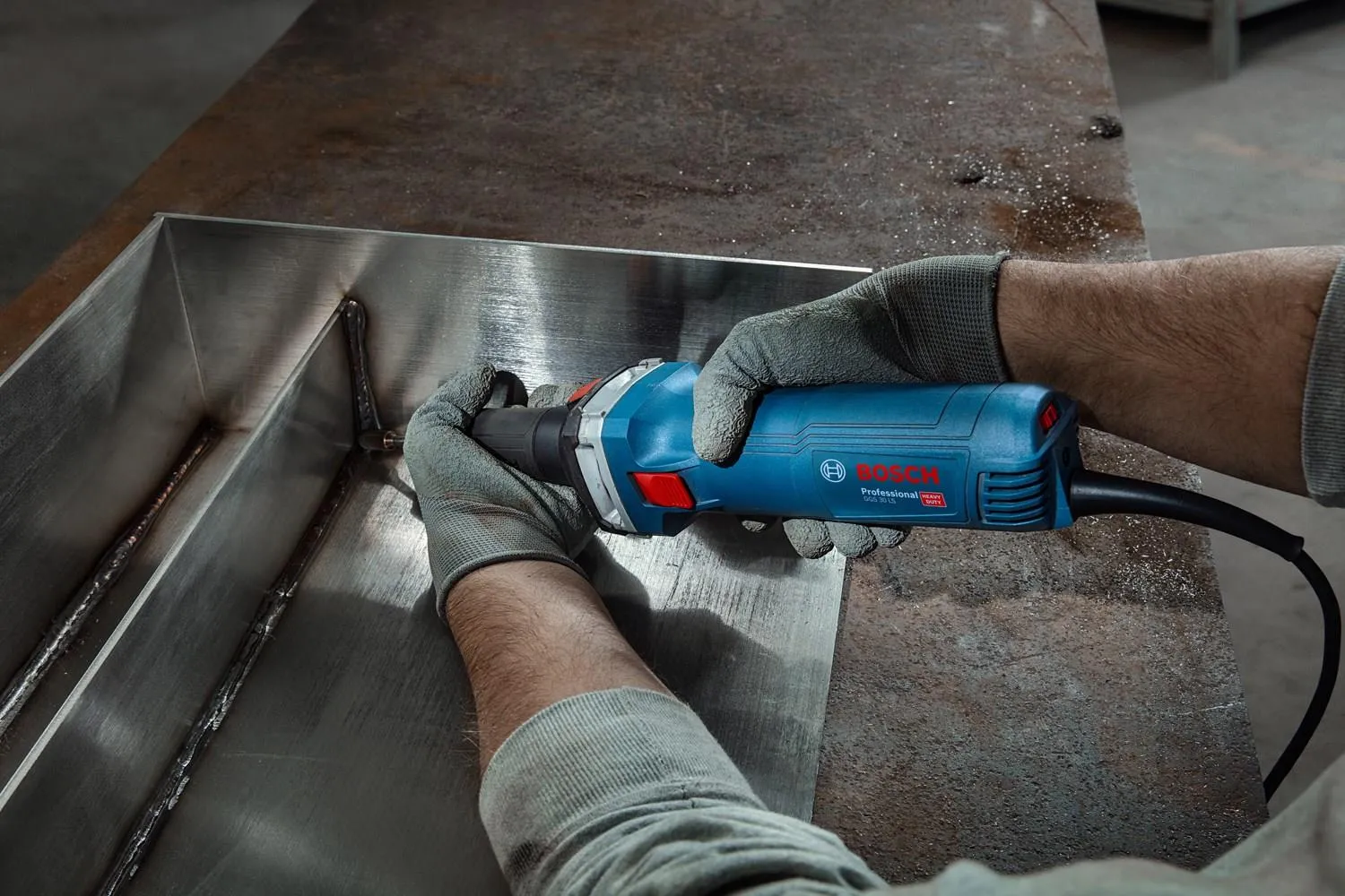 Прямая шлифовальная машина сетевая Bosch GGS 30 LS Professional 06012B5020