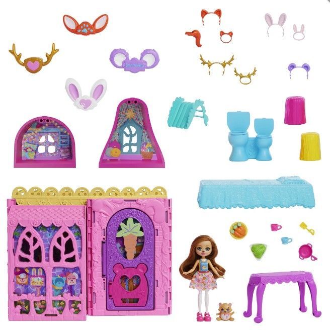Игровой набор Mattel Enchantimals Дружелюбный дом развлечений HXL53