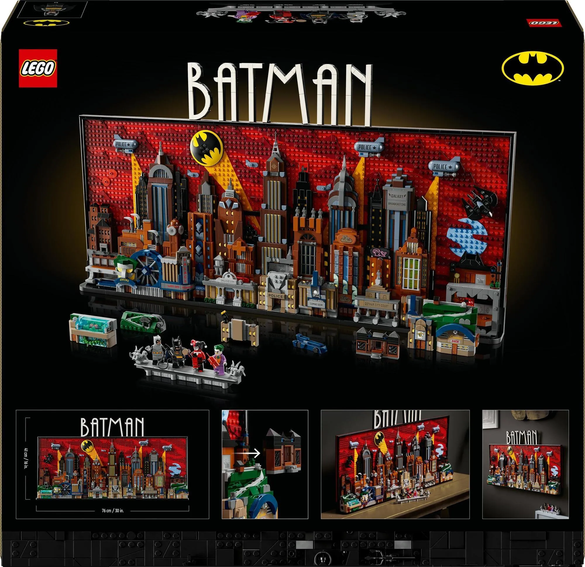Конструктор LEGO DC 76271 Готэм из мультсериала «Бэтмен: Анимационные серии»