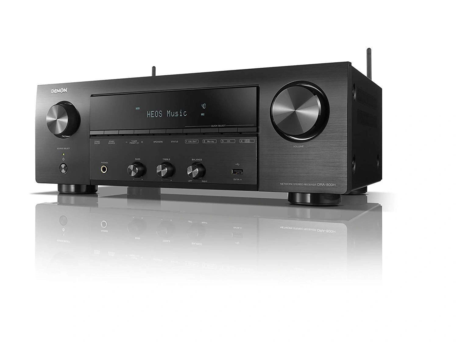 AV-ресивер стерео Denon DRA-800H, black