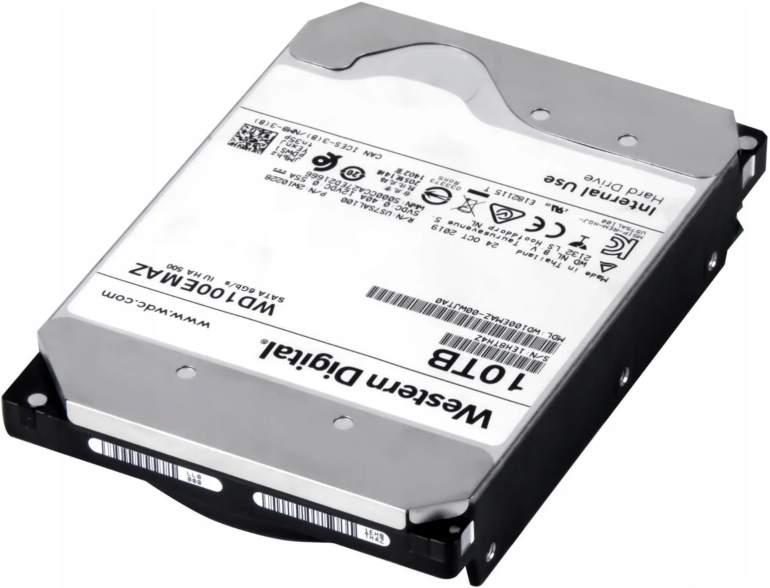 Жёсткий диск WD WD100EMAZ, 3,5", 10 ТБ, SATA III
