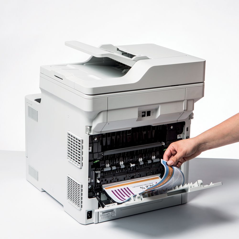 МФУ лазерное Brother DCP-L8410CDW, цветн., A4, белый/черный