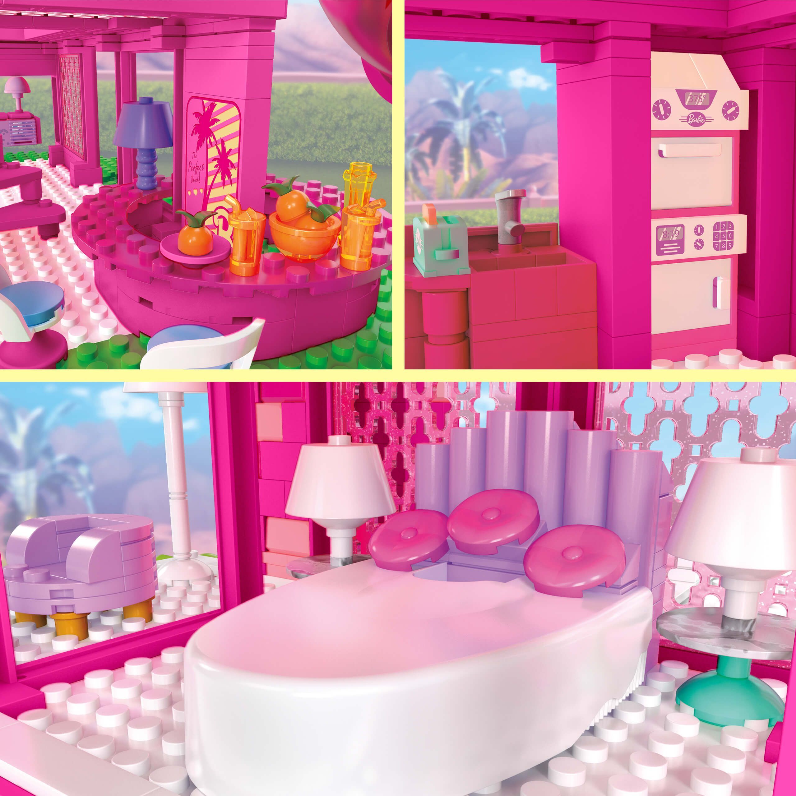 Конструктор MEGA Barbie The Movie Replica Dreamhouse Building Kit (HPH26)