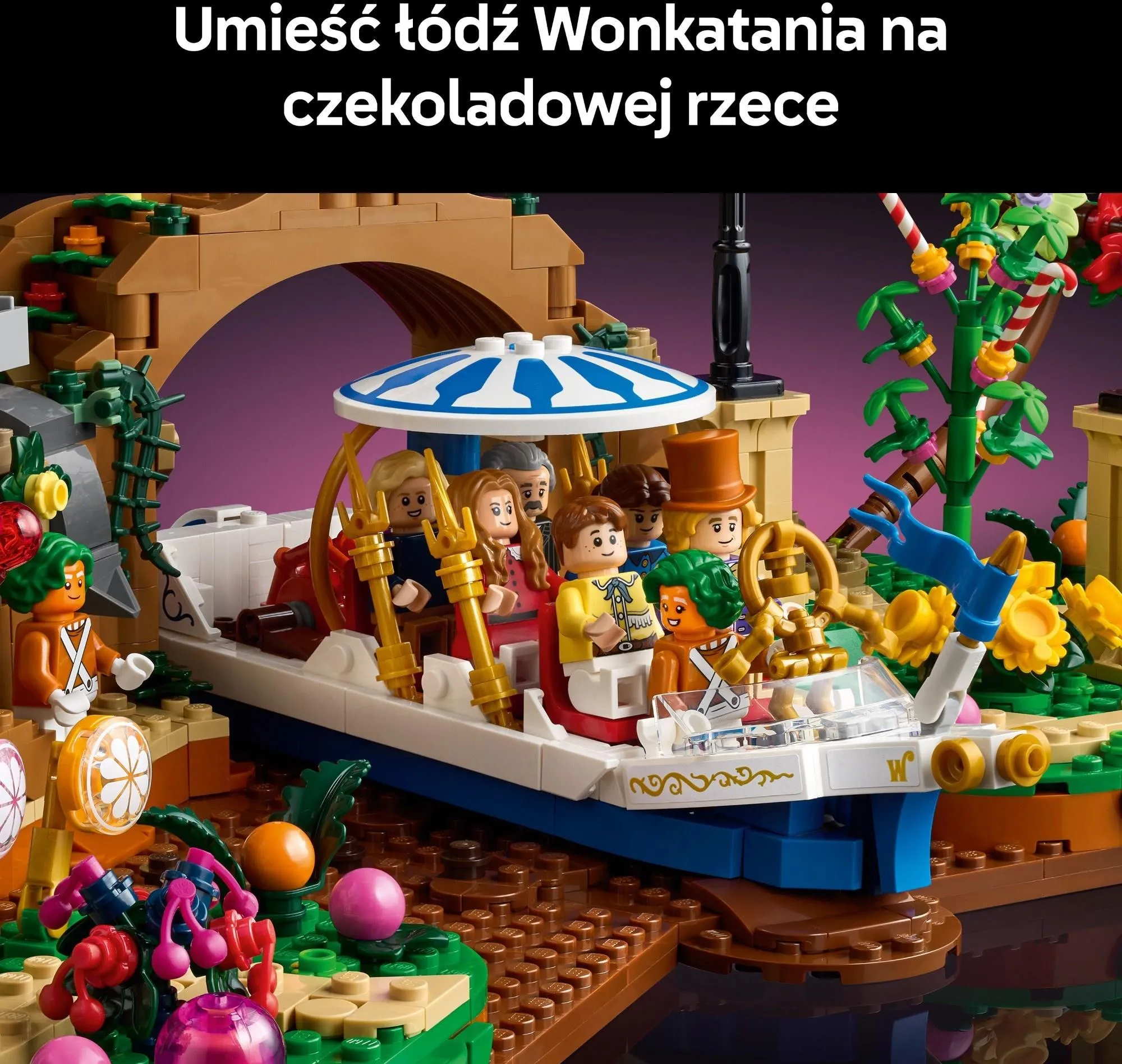 Конструктор LEGO Ideas 21360 Вилли Вонка и шоколадная фабрика