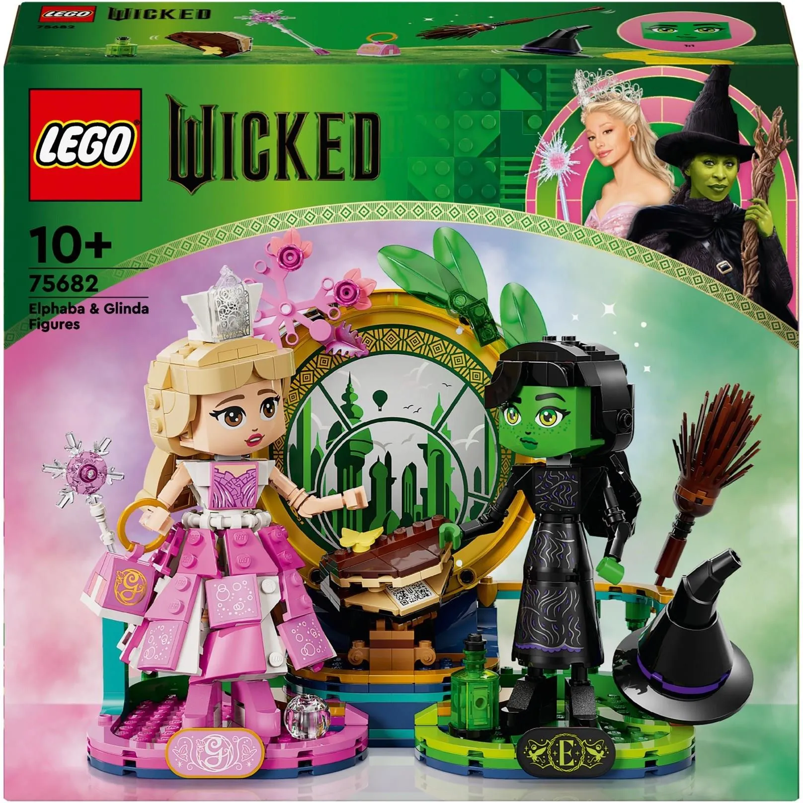 LEGO Wicked 75682 Фигурки Эльфабы и Глинды