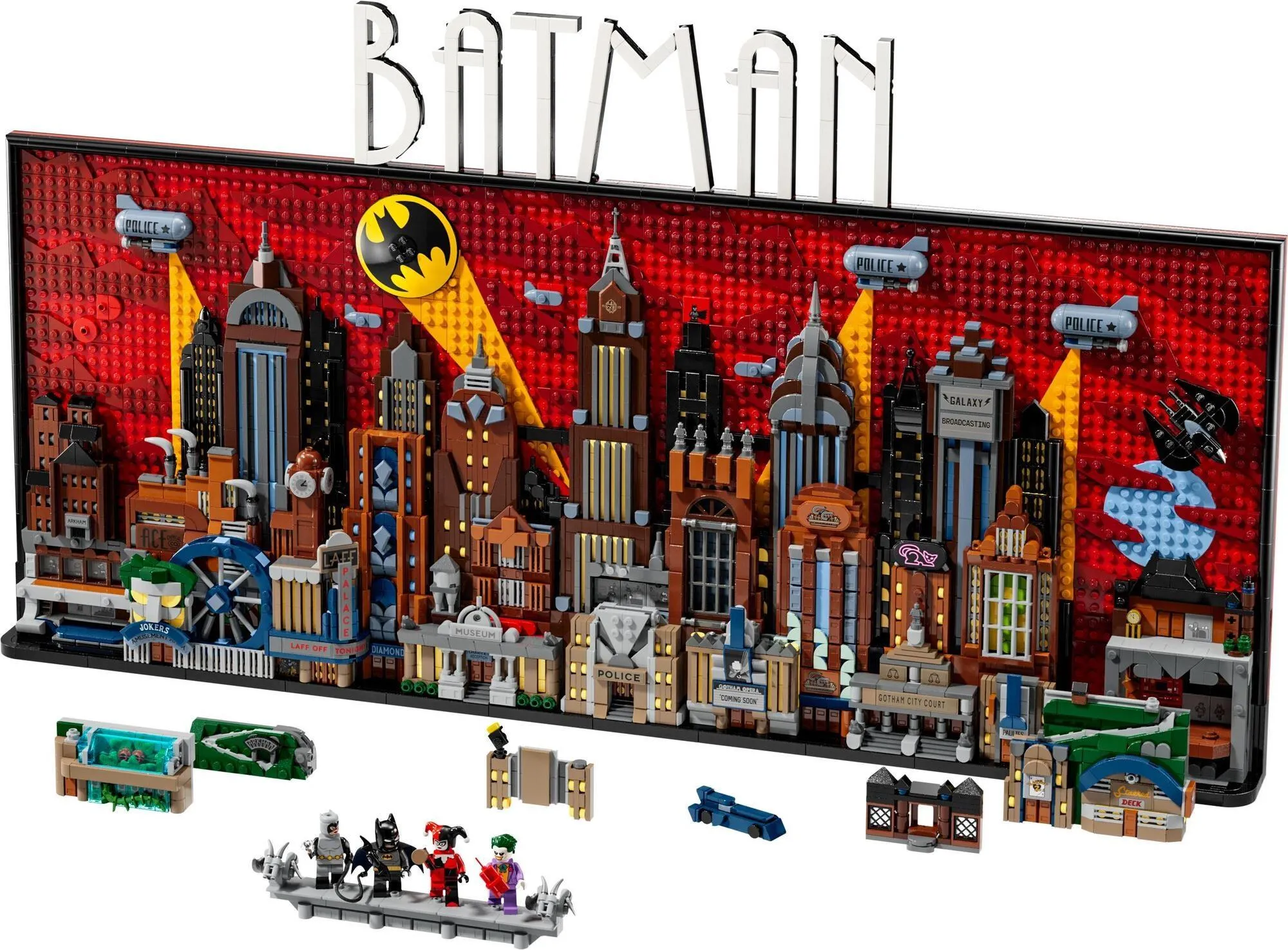 Конструктор LEGO DC 76271 Готэм из мультсериала «Бэтмен: Анимационные серии»