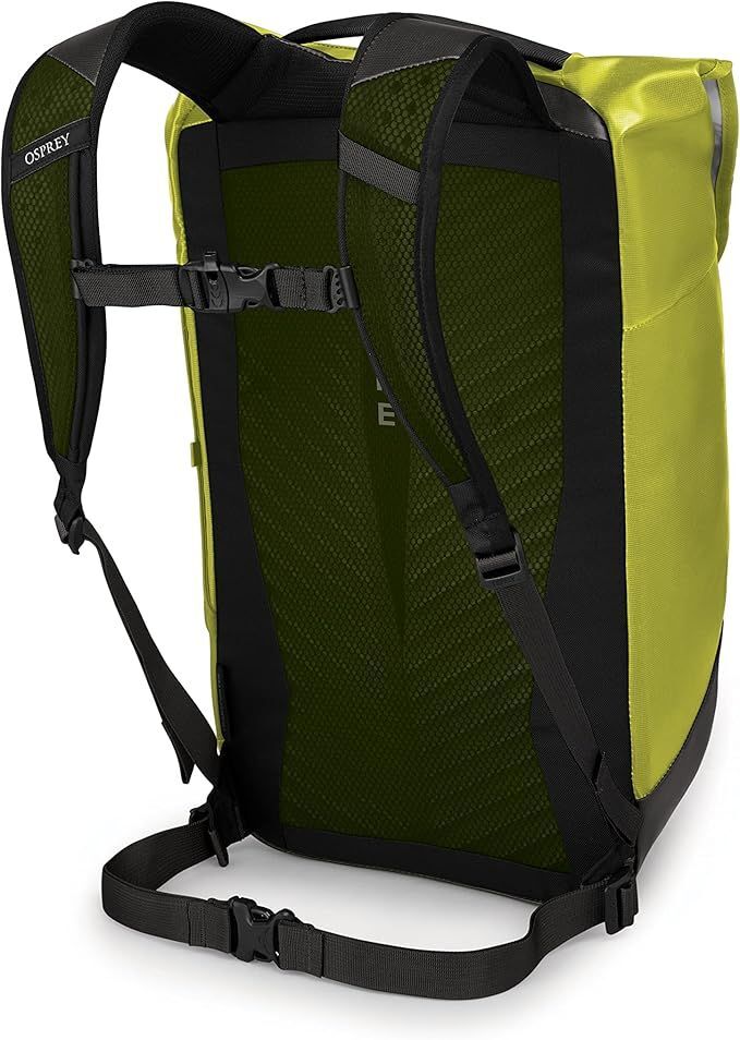 Рюкзак Osprey Transporter Flap Unisex Lifestyle Pack 20 л, lemongrass yellow black