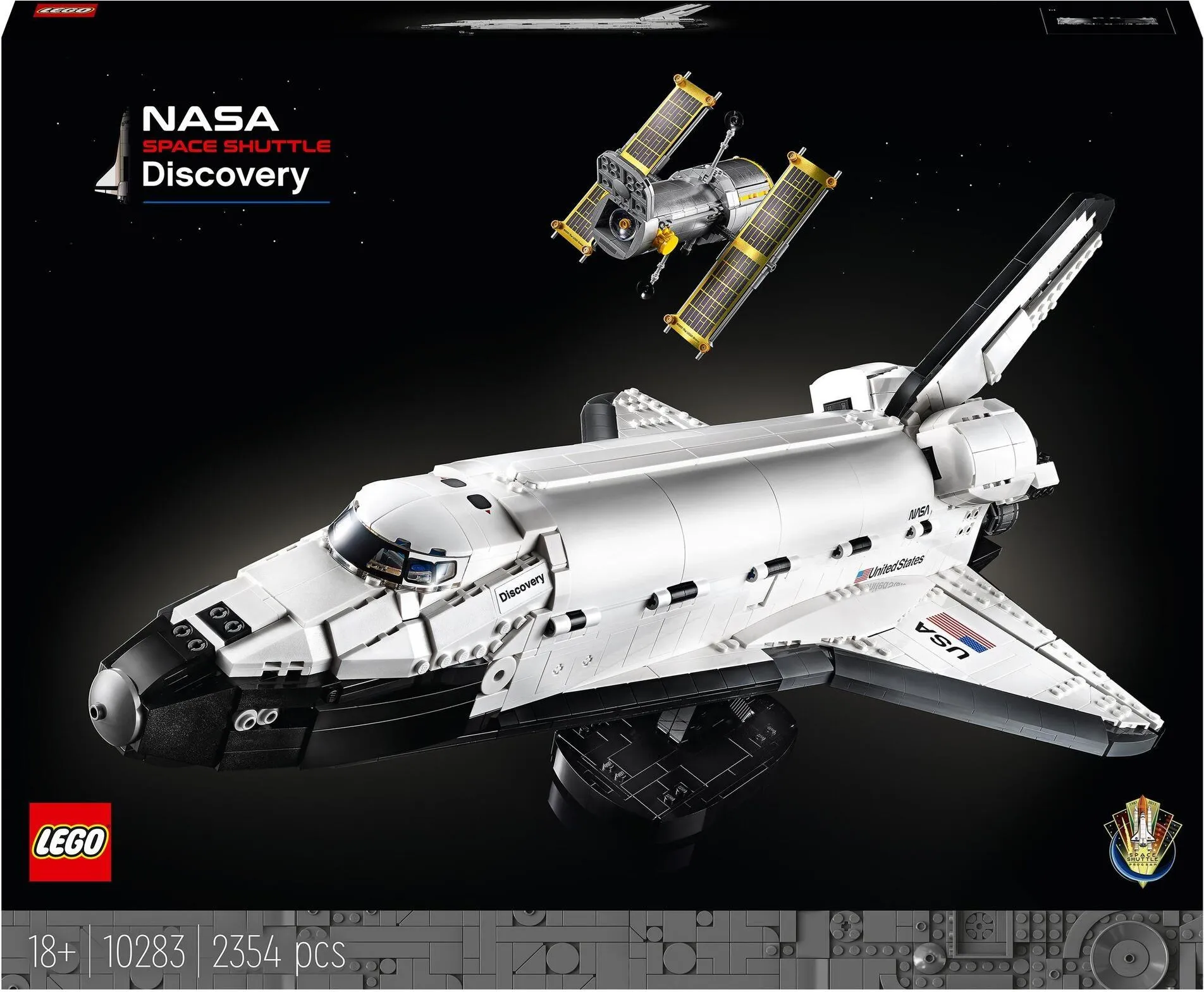 LEGO ICONS 10283 Космический шаттл NASA «Дискавери»