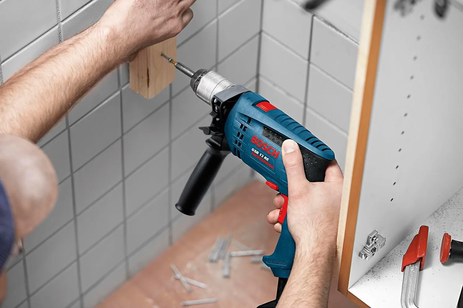 Ударная дрель Bosch GSB 13 RE Professional 0601217100