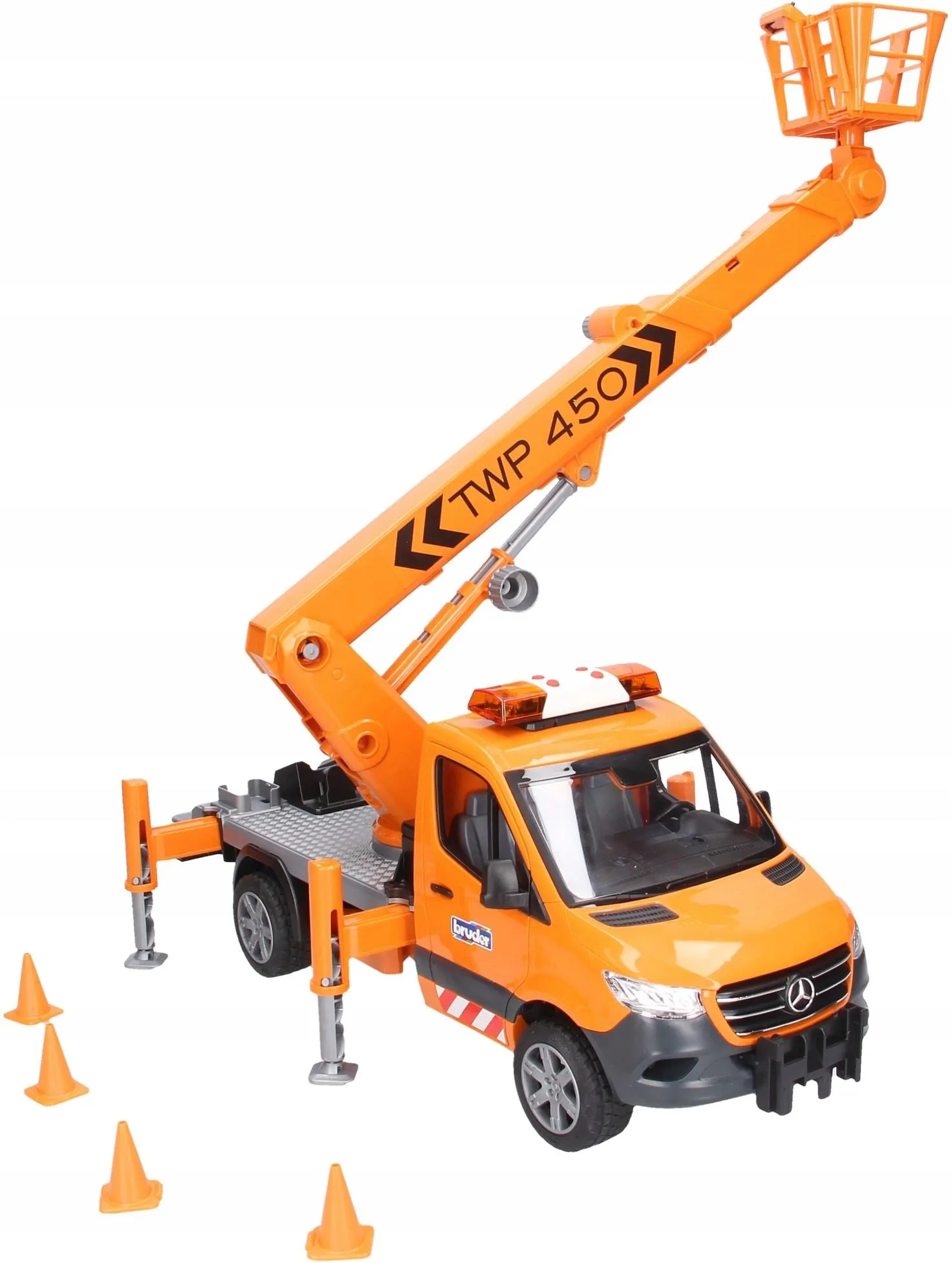 Игрушка Bruder Mercedes-Benz Sprinter с подъемной корзиной (02679)