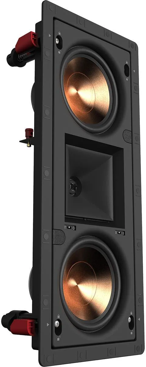 Встраиваемая настенная акустика Klipsch Reference PRO-25-RW-LCR чёрный