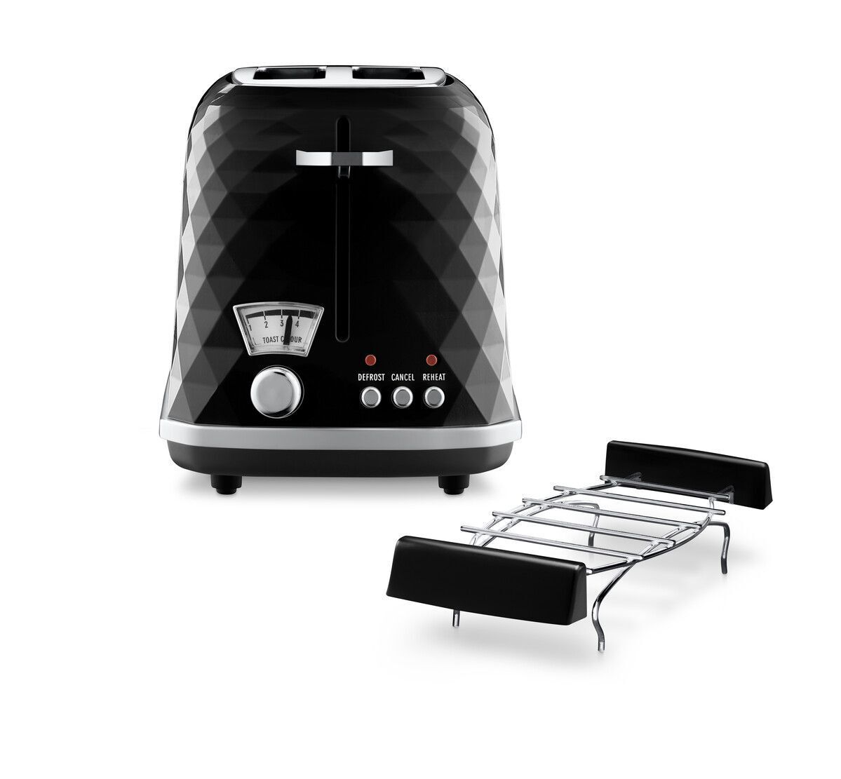 Тостер De'Longhi CTJ 2103.BK Brillante, черный