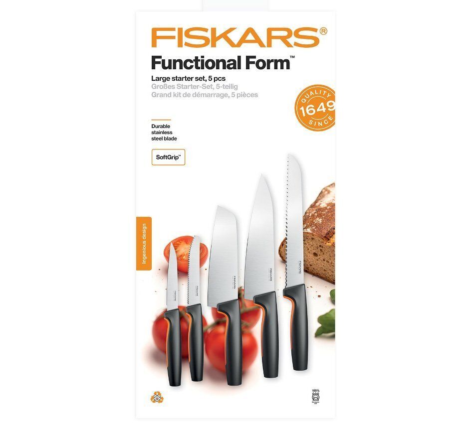 Набор из 5 кухонных ножей FISKARS 1057558